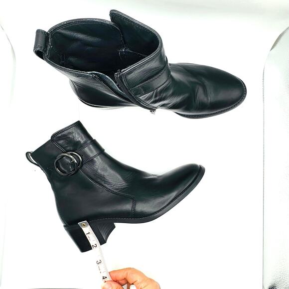 Paul Green Black Vanessa Buckled Chelsea boots UK 5.5 / US 8 - Picture 12 of 15